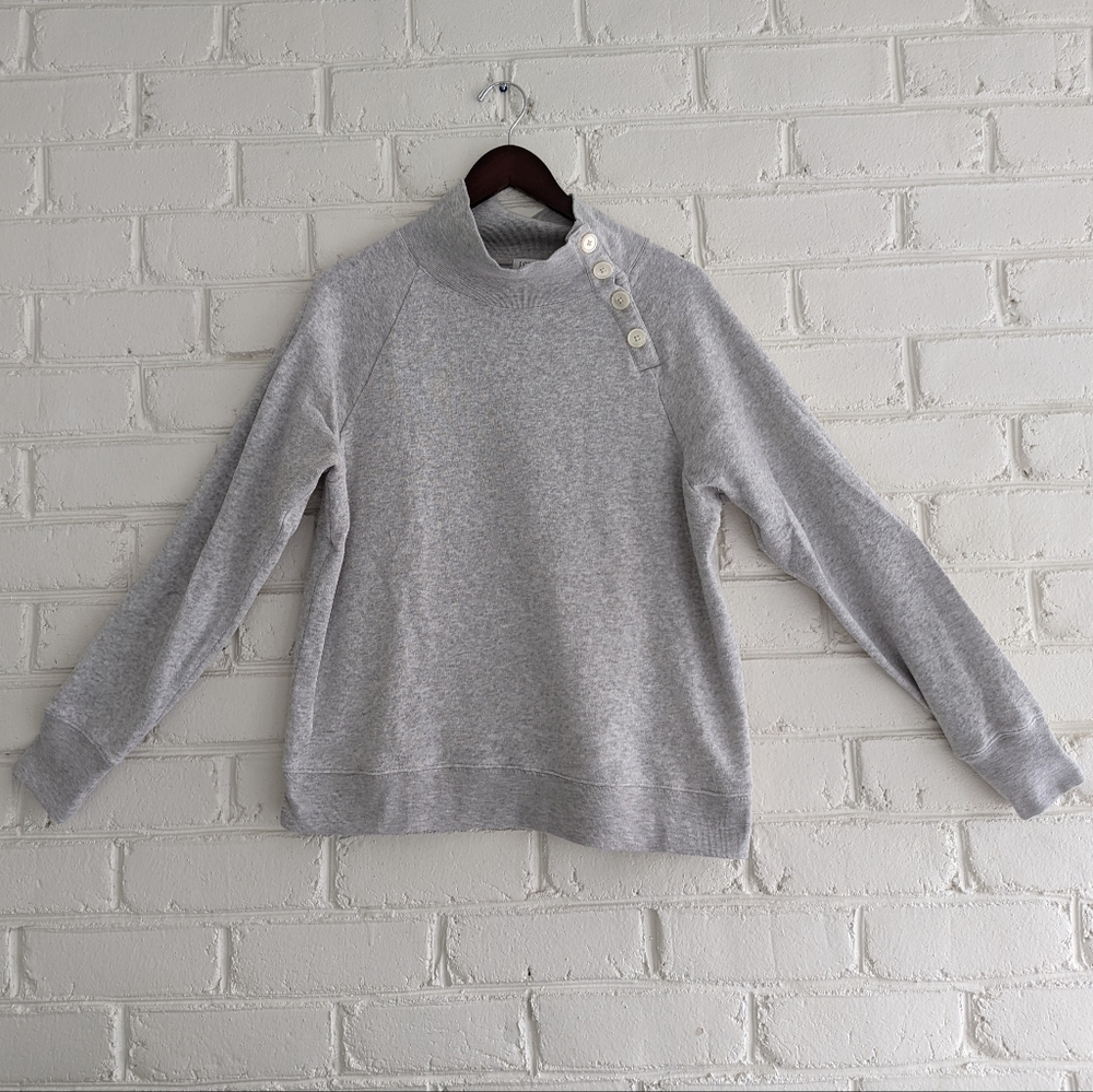 J. crew pop over sweatshirt Medium